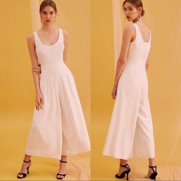 KEEPSAKE the Label Pants - Keepsake The Label Fever Wide Leg Jumpsuit